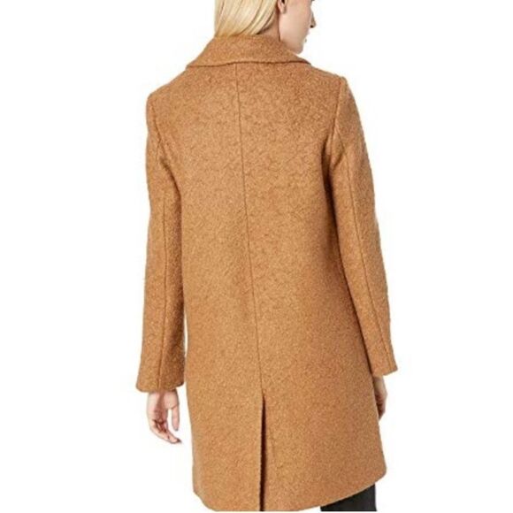 Marc New York Pressed Bouclé Wool Coat Size 10 - Picture 2 of 10